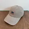 Gorra de Béisbol de Alta Calidad Versión Coreana Bordada con 'Me', Unisex para Primavera y Otoño, Ala Ancha, Adelgazante del Rostro, Parte Superior Suave, Gorra de Algodón Lavado con Pico