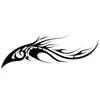 Adesivos de Tatuagem de Alta Qualidade Transfronteiriços com Designs de Sol, Lua, Lótus, Totem, Coroa, Borboleta, Coração e Florais para Braços, Cintura e Abdômen