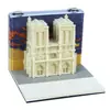 Edifício Marcante de Luoyang Montanha Laojun Modelo de Escultura em Papel Área Cênica Presente Comemorativo Cultural e Criativo Ornamento de Mesa Porta-Recados Tridimensional 3D