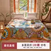 Nueva Manta Toalla de Comercio Exterior, Sábana Estampada, Colcha de Verano 100% Algodón, Manta para Sofá, Manta Suave y Amigable con la Piel para Aire Acondicionado, Gasa de Algodón Puro