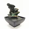 Fuentes de Agua Decorativas de Resina Transfronterizas para Escritorio, Artesanía de Resina, Fuente Creativa para el Hogar