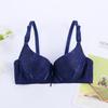 Novo sutiã de underwear multi-color opcional transfronteiriço Europa e Estados Unidos, confortável, respirável, para senhoras e meninas, toque suave na pele, exportação, tamanho grande