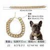 Coleira de Corrente para Cachorro Pug Ursinho Bulldog Francês, Selecionada Cuidadosamente, Coleira para Cães de Porte Pequeno e Médio, Coleira para Pet, Acessórios para Pet