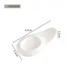 Soporte para Palillos de Cerámica Blanco Puro Soporte de Palillos de Doble Propósito Almohada de Palillos Multiusos Soporte para Cucharas Soporte para Cucharas y Palillos Vajilla para Hotel Restaurante