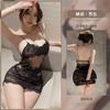 Lindo Gaze Puro Lust Sexy Camisola Feminina Renda Transparente Alça Pijama Paixão Sem Tirar Tentação Sexy Saia de Quadril