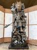 Escultura em Madeira Yulong Guan Gong Ébano Personagem Escultura em Raiz Chão Madeira Maciça Abertura Clube Hall da Empresa Artesanato Grande Sonho Fonte