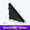 Protectores de Esquina de Vidrio, Paneles de Puerta Triangulares, Tablas de Madera, Puertas y Ventanas de Aleación de Aluminio, Cubiertas de Esquina Protectoras Anticolisión para Gabinetes, Cajas de Regalo de Plástico