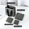 Caja de almacenamiento de joyería transfronteriza de Amazon, 1.6 cm de alto, con tapa y base, adecuada para anillos, collares, pendientes y pulseras; caja de embalaje para joyería
