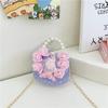 Nova bolsa de ombro para meninas bonito laço princesa bolsa moda pérola bolsa flor sereia crossbody saco atacado
