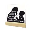 Ornamentos de Mesa de Ferro Forjado Atmosfera de Feriado Artesanato em Madeira Decorações Americanas Pintura Decorativa para Casa Interior Venda por Atacado