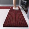 Tapete de Entrada Personalizado Área Grande Siete Franjas Alfombra Tpe Hogar Cocina Baño Hotel Tapete para Pies Alfombra de Piso Antideslizante
