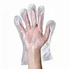 Guantes Desechables Grado Alimenticio Plástico Pe Catering Comercial Transparente Engrosado Resistente al Desgaste Caja de Película para el Hogar Empaque