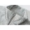 Rumeng Marca de moda universitaria estilo japonés chaqueta simple versátil con cuello alto para hombres y mujeres, prenda exterior casual holgada para adolescentes en otoño