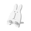 Soporte Creativo Perezoso para Teléfono, Lindo Diseño de Dibujos Animados para Ver TV, Soporte de Escritorio para Tablet y Teléfono, Regalo Simple de Madera con Impresión