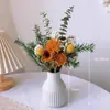 Adornos de Decoración para el Hogar de Estilo Ins de Aspecto Elegante, Textiles Suaves, Decoraciones de Escritorio, Regalos para Mejores Amigas, Flores Secas, Ramos Creativos