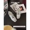 Zapatillas de Entrenamiento Alemanas Dulces y de Moda Estilo Niña, Verano Modernas Adelgazantes Planas Resistentes al Desgaste Modernas Versátiles Deportivas Casuales para Mujer