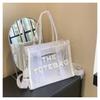 Bolsa de Gelatina para Comércio Exterior Transfronteiriço Feminina Lançamento 2023 Grande Capacidade Moda Bolsa Transversal Bolsa de Ombro Tote Bolsa Feminina