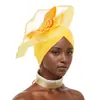 Sombrero Turban de Flor Grande Elegante y Exagerado Nuevo de Xiyintem Amazon, Sombrero Indio, Sombrero Bufanda, Sombrero Formal