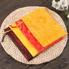 Atacado de fábrica bolsa pequena de tecido para armazenamento de joias bolsa de brocado estilo chinês vintage bordado bolso com cordão para joias