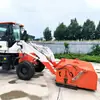 Barredora para Cargadora, Equipo de Limpieza de Caminos en Obra, Equipo de Limpieza de Caminos Totalmente Cerrado, Cargadora con Accesorio de Limpieza
