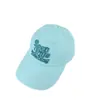 Chapéu Feminino de Verão Fino Secagem Rápida Respirável Chapéu de Sol Estilo Coreano Moda Versátil Boné Bordado com Letra Mostra Rosto Pequeno