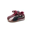 Sapatos Infantis Estilo Alemão 2026 Outono Novos Tênis Esportivos Sapatos para Caminhada de Criança Pequena Sapatos Forrest Gump Cor Color Block Retrô Sapatos Casuais Tendência