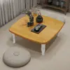 Mesa Plegable, Mesa Kang Pequeña, Mesa de Piso para Hogar, Mesa de Comedor, Mesa Tatami, Escritorio de Cama, Mesa de Comedor Plegable, Mesa Baja Pequeña para Uso en Dormitorio