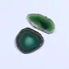 Rodajas de Ágata, Piezas de Paisaje, Piezas para Carrillón de Viento, Posavasos para Tazas de Té, Joyería, Rodajas de Piedra Bruta de Ágata de Jade, Adornos Naturales de Ágata Blanca