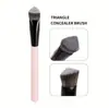 Set de 6 brochas de maquillaje de doble punta transfronterizo, brocha para base, brocha para rubor, brocha para contorno, brocha para difuminar sombras de ojos de tres colores con cerdas suaves, herramientas de belleza