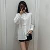 Nova camisa casual feminina de outono 2022 camisa 453278 3279 3401 1094 camisa feminina