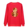 Comercio exterior Amazon moda europea y americana cuello redondo estampado Halloween patrón divertido hombres y mujeres CuCuello redondo