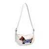 Bolso Cruzado Pequeño de Dibujos Animados de Cachorro Casual para Mujer 2026 Nuevo de Moda Moda Coreana Bolso Dumpling Versátil Bolso de Hombro