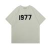 2024 Nuevos Esenciales Camiseta de Manga Corta para Hombre Suelta Marca de Moda Niebla Mei Chao High Street Mujer Primavera