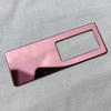 304 aço inoxidável crachá inferior em branco material de metal liga de alumínio material de placa de licença acessórios atacado