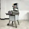 Banquete de casamento de Guizhou após a equipe de cozinha cortar carne cozida porco miudezas bovino miudezas fatiador mercado de vegetais fatiador automático de carne em estoque