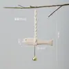 Timbre de Peces de Madera Maciza Transfronterizo Adorno Colgante para Coche Pez de Bendición Decoración de Pared Decoración de Pared para el Hogar Decoración Colgante de Pared Estilo Coreano