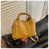 Bolso de mano de alta gama transfronterizo para mujer, nuevo bolso tote de cuero encerado vintage, bolso de hombro y cruzado, moderno