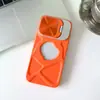 Funda de Teléfono con Soporte Magnético para Lente Adecuada para Apple 17 Pro Max, Color Sólido, Diseño Simple para 14, Agujero Grande para 13, Moderna para 11