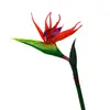 Pássaro-do-Paraíso Artificial de Alta Qualidade PU Strelitzia Reginae Decoração de Casamento para Lobby de Hotel Planta Artificial em Vaso Planta Verde Paisagismo
