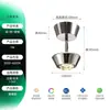 Lámpara de araña minimalista italiana para restaurante con atenuación táctil, sensación de lujo ligero y alta gama, lámpara de mesa larga de vidrio artístico para sala de té, mesa de isla, comedor