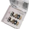 Fábrica de armadura de mão outono e inverno novo desperdício de vento terrestre magila vestindo armadura nail art terminou prego falso armadura curta armadura