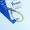 Huayang Macaron Cordón de Teléfono Colorido Correa de Muñeca Anti-Pérdida de Gama Alta Llavero Colgante para Bolsa Venta al por Mayor