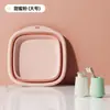 Lavabo plegable para dormitorio y uso doméstico, lavabo para estudiantes, cuenca de plástico portátil para viajes, disponible en varios tamaños, lavabo retráctil