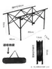 Accesorios para Soportes de Patas de Mesa Plegable para Camping al Aire Libre Fijación Patas de Mesa Enrollables Espesadas Patas de Mesa con Altura Ajustable Elevación Reunión Telescópica