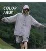2026 Novo Estilo 40D Nylon Resistente a Amassados Confortável e Estiloso Roupa de Proteção Solar para Casal UPF50+