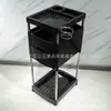 Carrito de pelo sin ruedas herramienta para salón de peluquería coche de herramientas para peluquería coche de barra de pelo multifuncional carrito de seis niveles de acero inoxidable para peluquería teñido en caliente