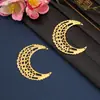 Antigo Chinês DIY Feito à Mão Recorte Metal Joia Acessórios Peça Flor Lua Caixa de Doces de Casamento Sacola de Presente Acessórios Decorativos
