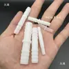 Manguera de Agua de Goma Flexible Conector de Plástico Recto Accesorio para Manguera de Jardín 4mm-25mm Conector de Manguera de Pegamento Transparente