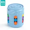 Cubo de cola grande lata de seis lados Frijol Mágico pulpo de dedo juguete giratorio transfronterizo Amazon TikTok