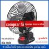Cabeça de agitação portátil de lítio ventilador elétrico desktop de 8 polegadas industrial Mutian grande vento ao ar livre carregamento mini ventilador elétrico